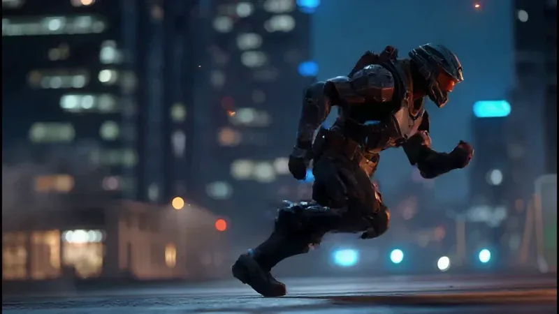 Hybrid fighting scenes and action clips